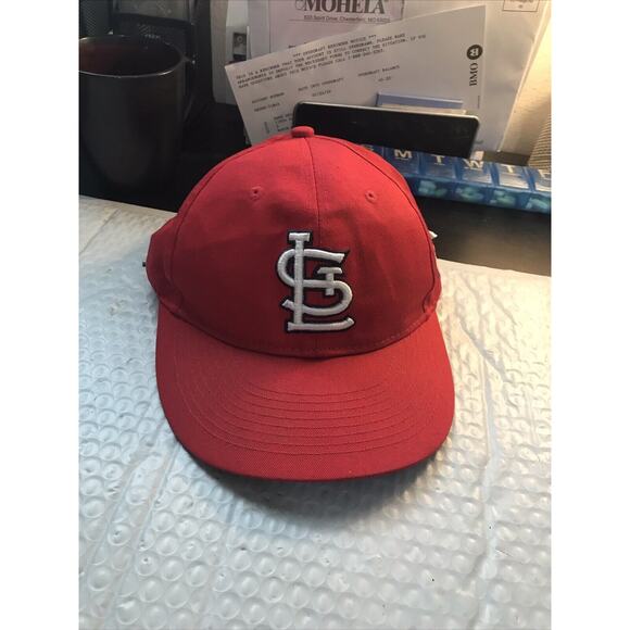 ST LOUIS CARDINALS RED LOGO KIDS YOUTH HAT MLB BASEBALL TEAM MVP AUTHENTIC NEW - Picture 3 of 10